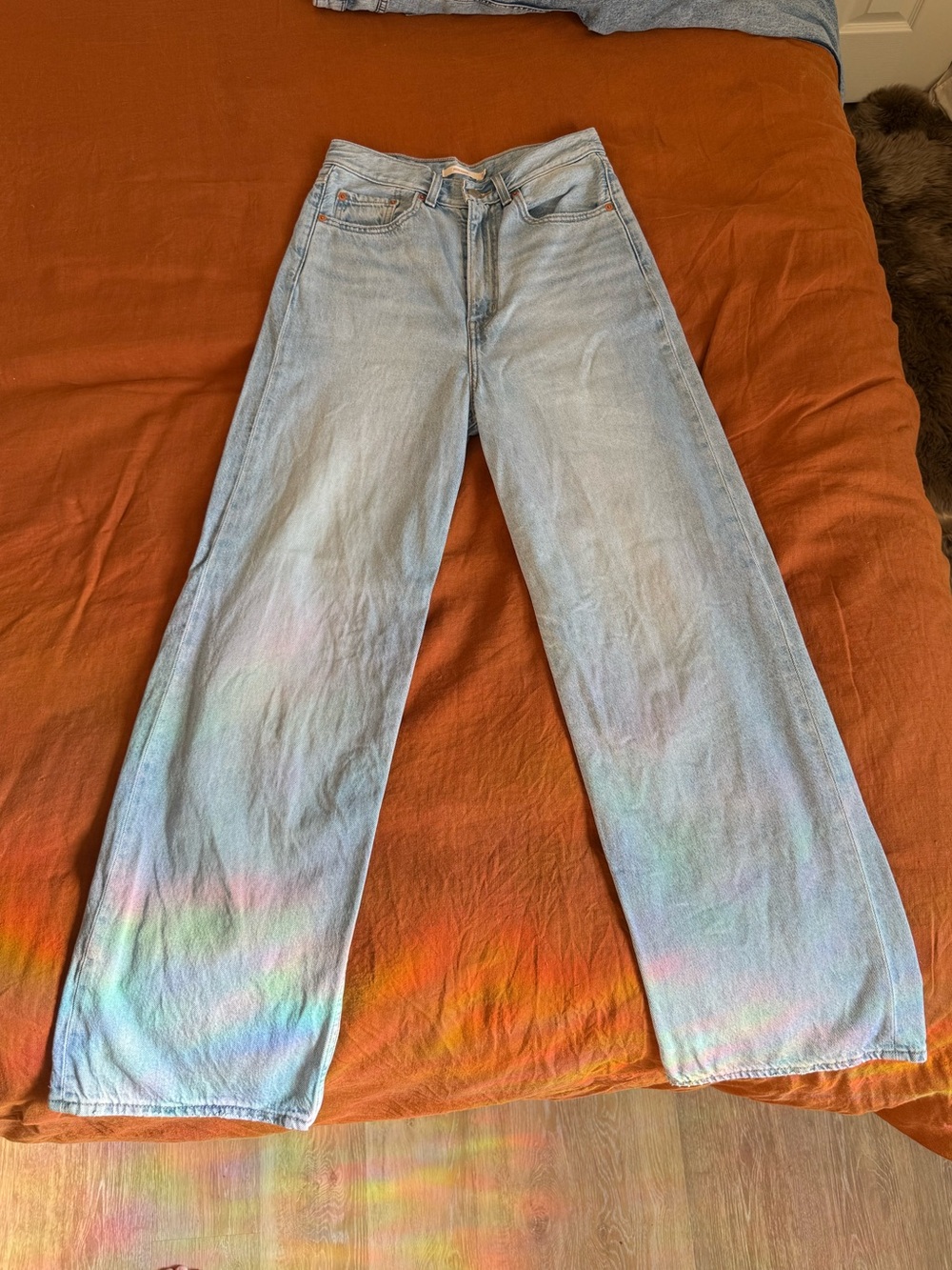 Levi's Light Blue High Loose Jean